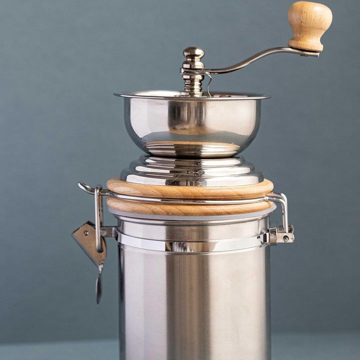 La Cafetière Traditionelle Kaffeemühle aus Edelstahl