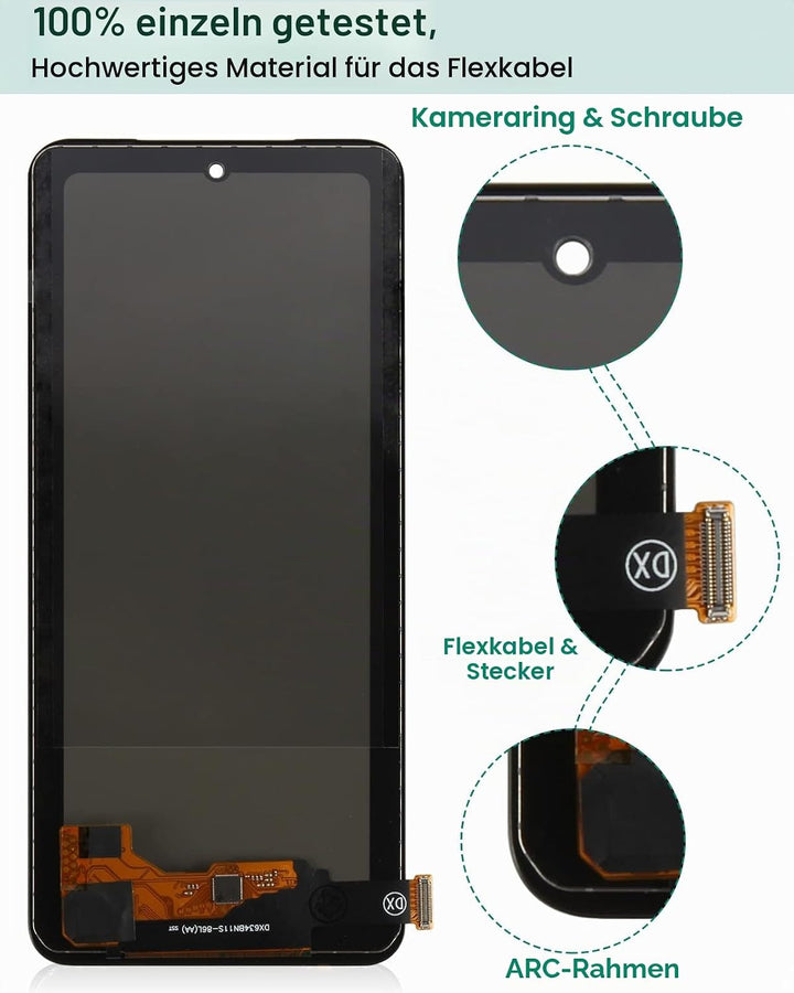 Für Xiaomi Redmi Note 11S 4G LCD Display Für Xiaomi Redmi Note 11 4G Bildschirm Ersatz Für Xiaomi Po