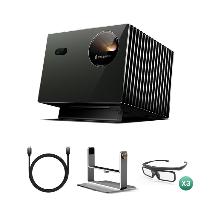 Valerion Heimkino Desktop Bundle – Sofort einsatzbereit &amp; flexibel geniessen mit VisionMaster Pro2 4