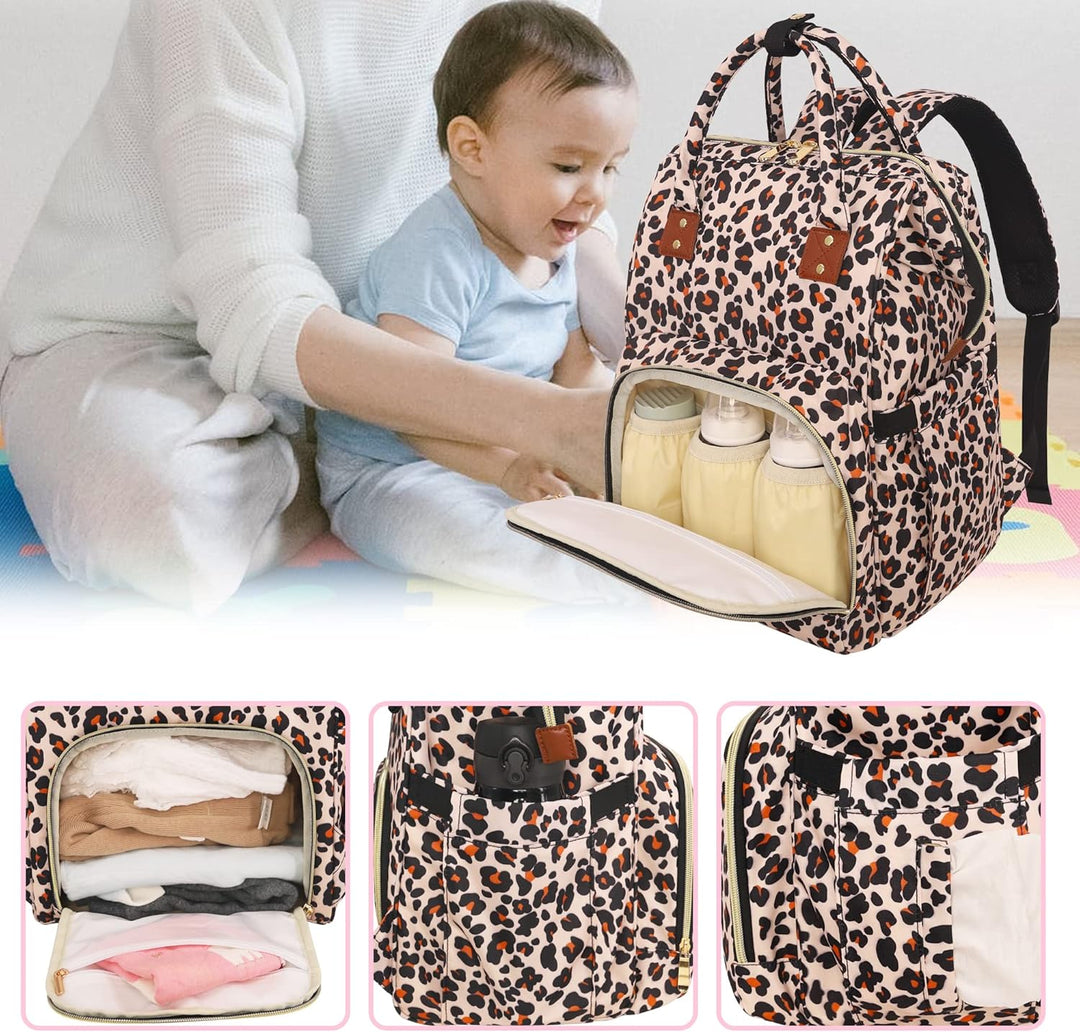 Wickeltasche, Rucksack, Multifunktions-Wickeltasche für Reisen, wasserdicht, Reise-Rucksack, Babytas