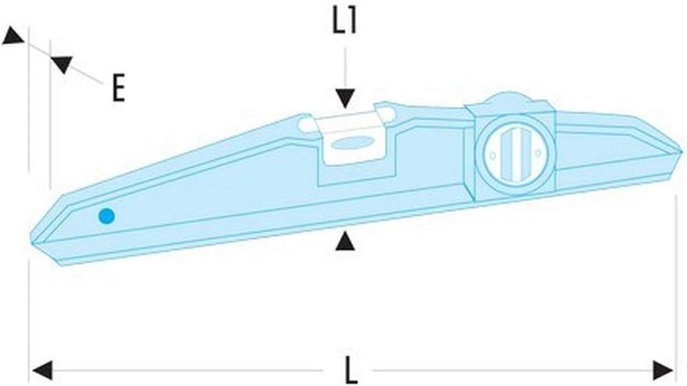FACOM Magnetwasserwaage 25cm, 1 Stück, 307BM.25 25 cm, 25 cm