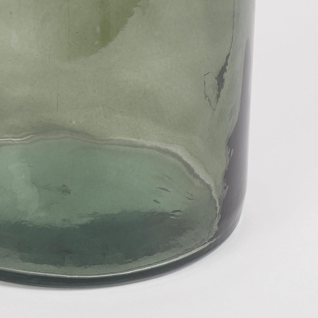 Mica Decorations Rioja Dekorative Flasche - H75 x Ø18 cm - Grün H. 75 cm D. 18 cm Grau/Grün, H. 75 c