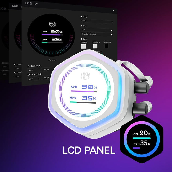 Cooler Master ML 360 Atmos II LCD White