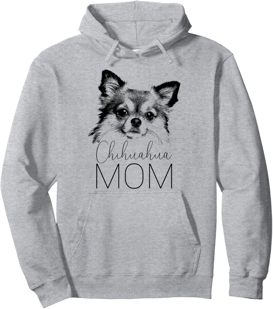 Dog Mom Chihuahua - Hunde Mama Pullover Hoodie