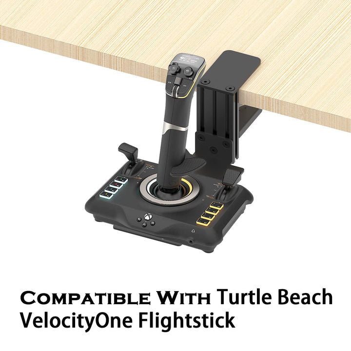 Flugsimulator-Joystick-Tischhalterung, Hotas Halterung - Kompatibel mit Thrustmaster T. Flight Hotas
