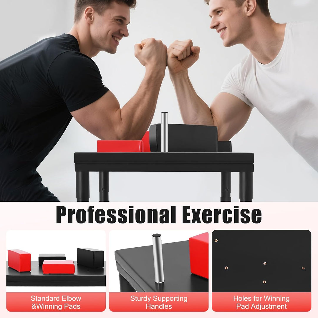Armwrestling Tisch Professioneller Armdrücken Tisch 90*65*100cm Standardarm Armdrück Tisch mit Ellbo