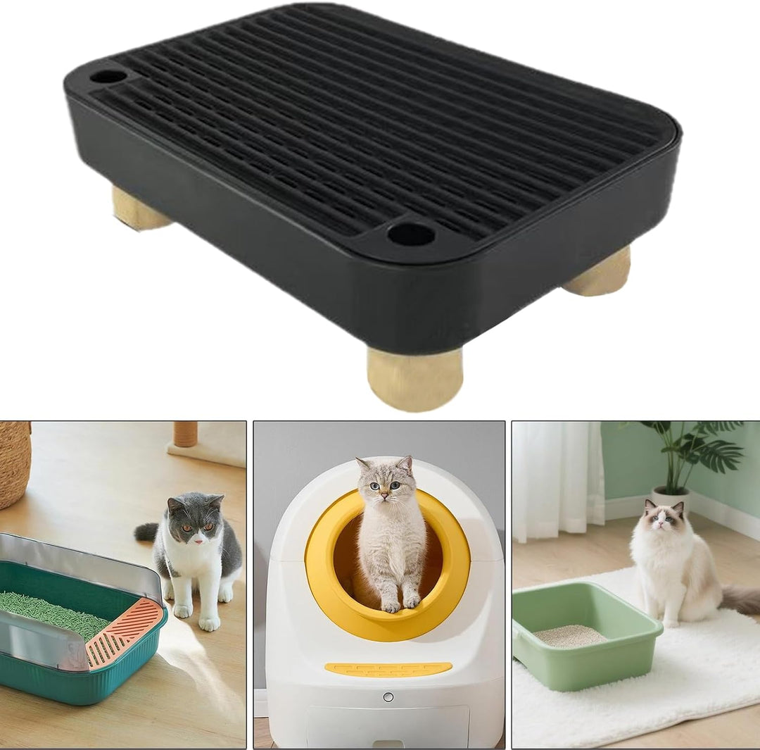 Katzenrampe Für Katzentoilette - Kätzchen Katzenklo Treppe Mit Filterfunktion | Abnehmbare Kätzchen