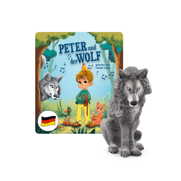 tonies Hörfigur für Toniebox, Peter und der Wolf, Hörspiel mit Musik für Kinder ab 6 Jahren, Spielze