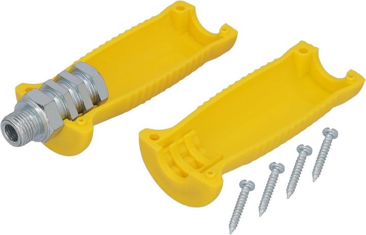 SAMETRUCK Handgriff Set Verlängerung Kupplungskopf Griff Druckluft M16x1,5 &amp; M22x1,5 Rund