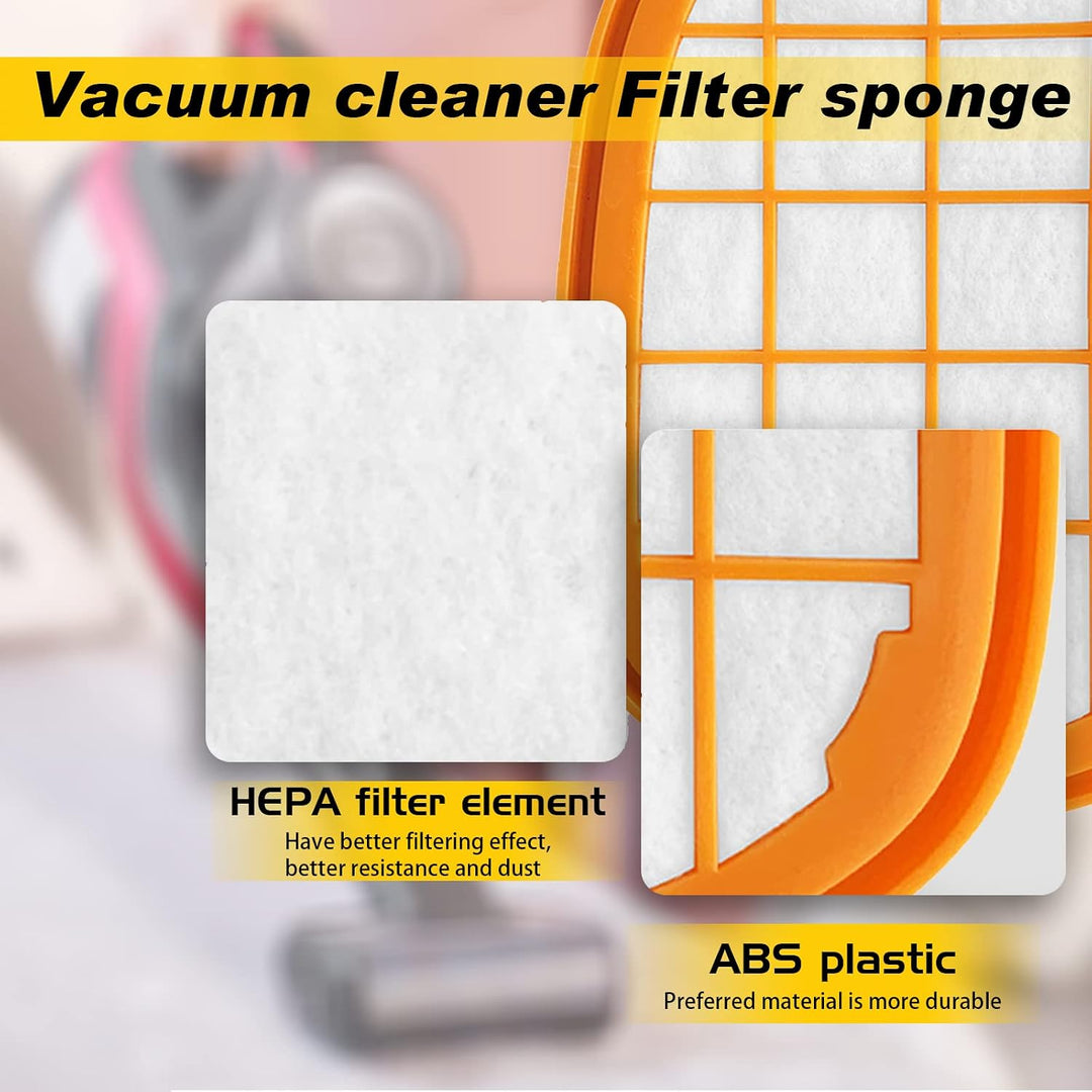 6 Stück Filter für Philips SpeedPro Max Akkusauger, FC5005/01 Ersatzfilter Zubehör für Philips FC681