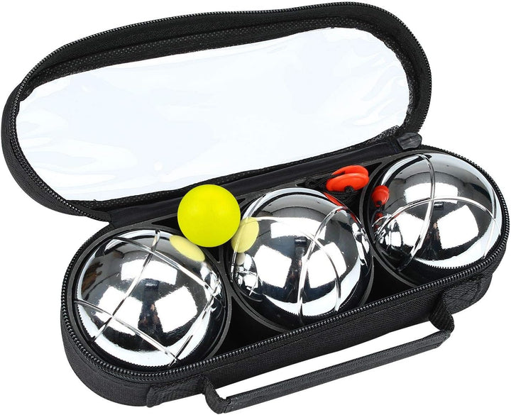 SCHREUDERS SPORT Get &amp; Go Jeu De Boules Satz Iii III-3 Einheitsgrösse Chrom/Schwarz, Einheitsgrösse