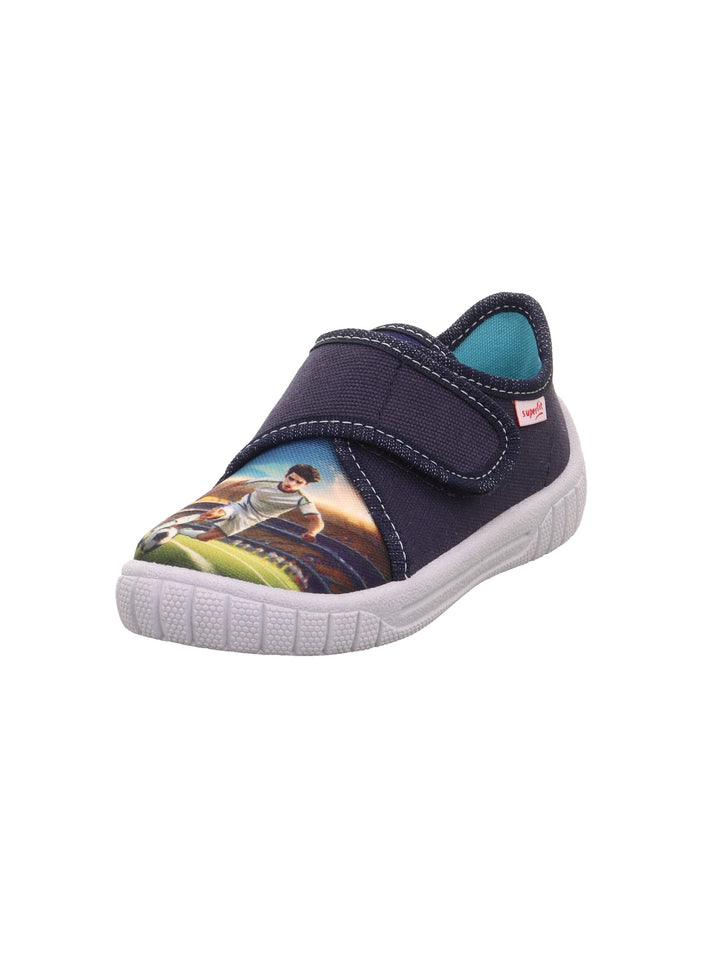 Superfit Jungen BillHausschuhe 23 EU Blau 8200, 23 EU Blau 8200