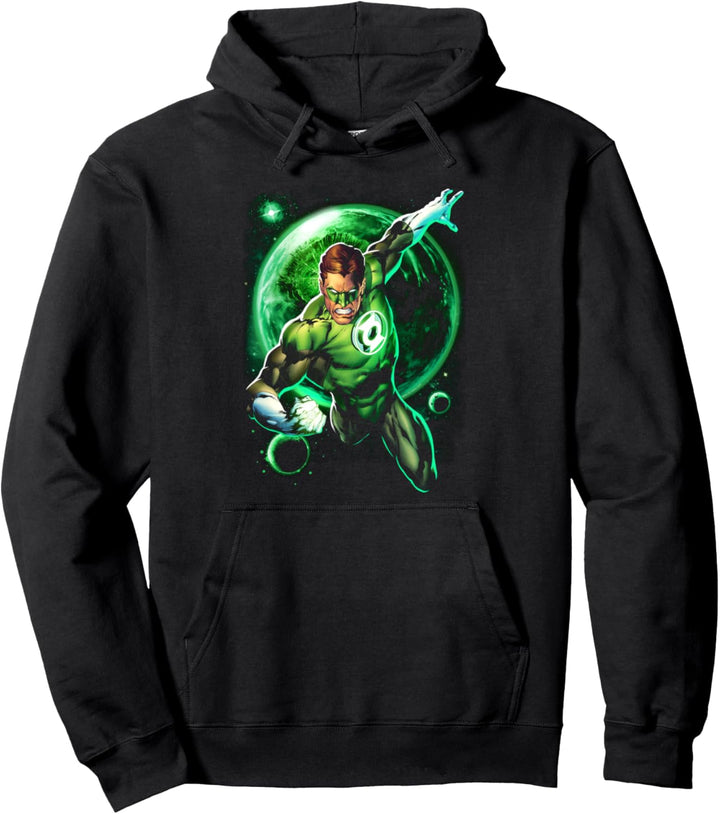 Green Lantern Galaxy Glow Pullover Hoodie