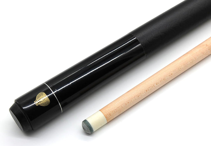 Billard Queue Set Komplettset Cobra Braun, 148cm Queue mit Köcher, Handschuh und Kreide