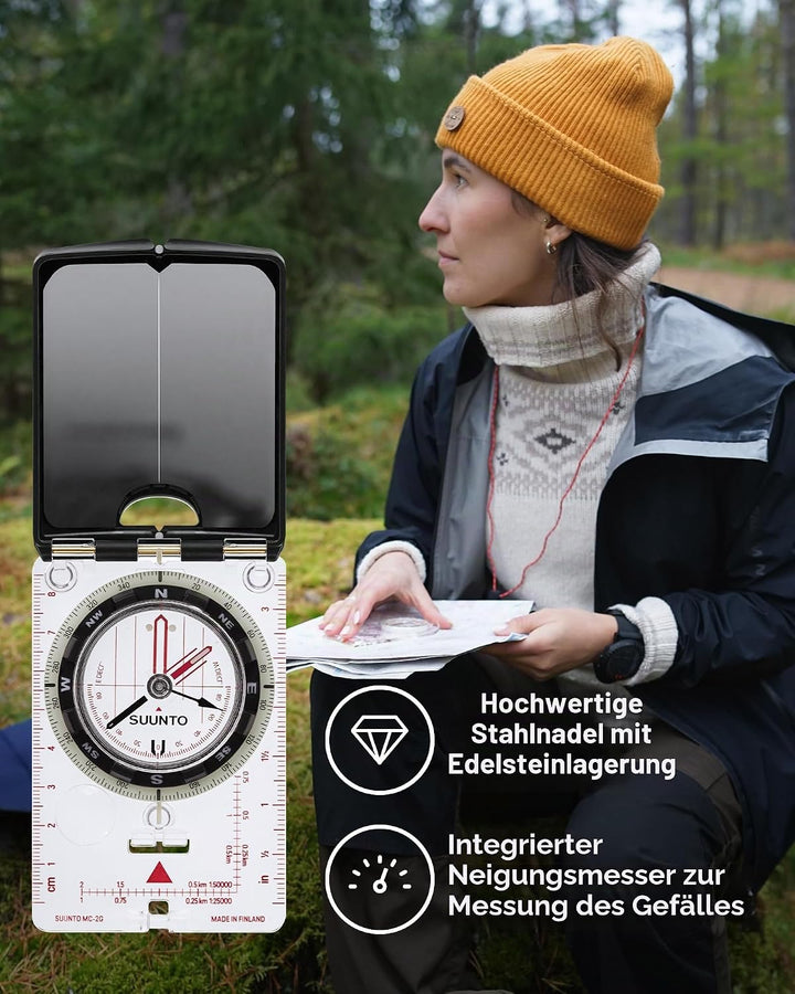 SUUNTO MC-2 Kompass: Erstklassiger Kompass für Profis und ambitionierte Wanderer