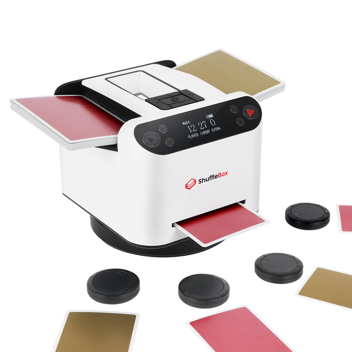 G1 Pro Automatische Kartenmischer und Kartensender 2 in 1,Ultra leise,für UNO, Taco Cat Ziegenkäse P