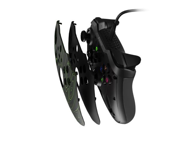 Genesis Mangan 300 Controller mit Kabel Schwarz, USB-C Gamepad für PC Nintendo Switch Mobile, Androi
