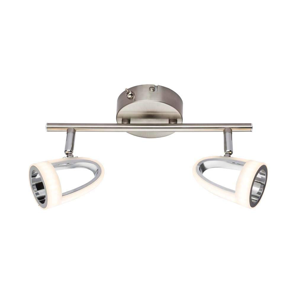 Globo LED-Strahler Rodrik, Nickel