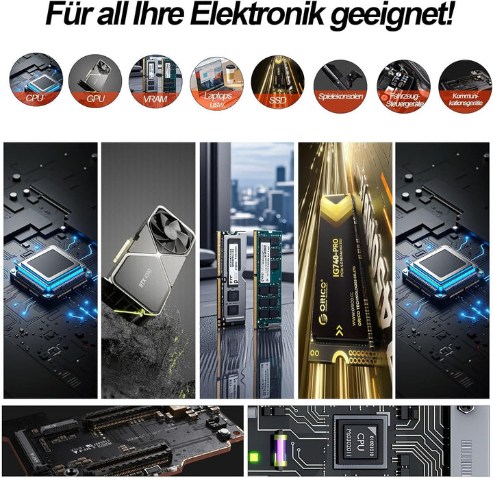 Thermal Putty 20g - >15W/mK Professioneller Ersatz für Wärmeleitpaste &amp; Wärmeleitpads, Elektrisch Ni