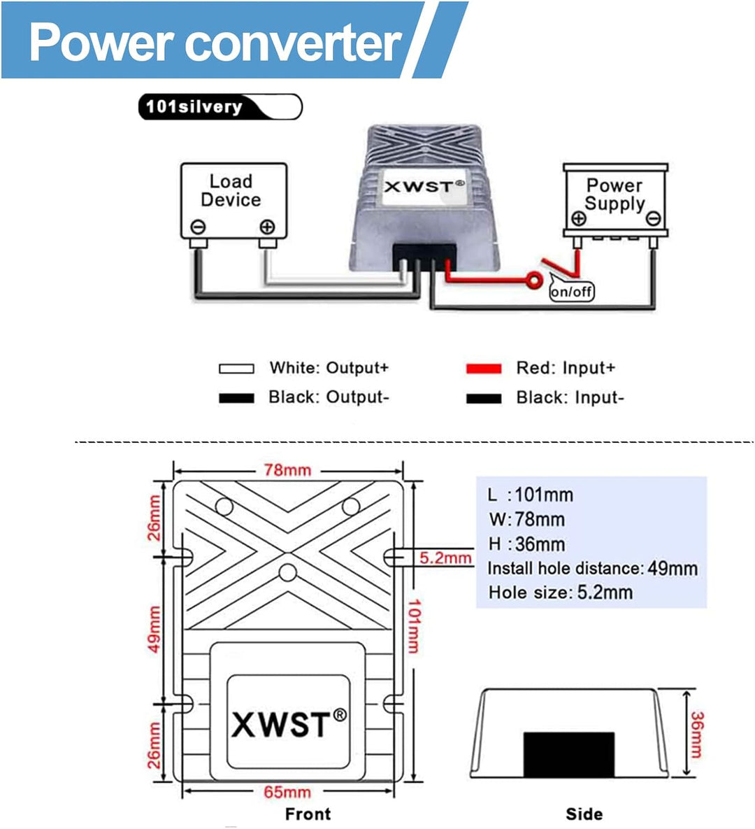 DC-DC 10V-45V zu 48V Spannungs-wandler 8A 384W | 12V 24V 36V auf 48V Converter Netzteil Strom-Adapte
