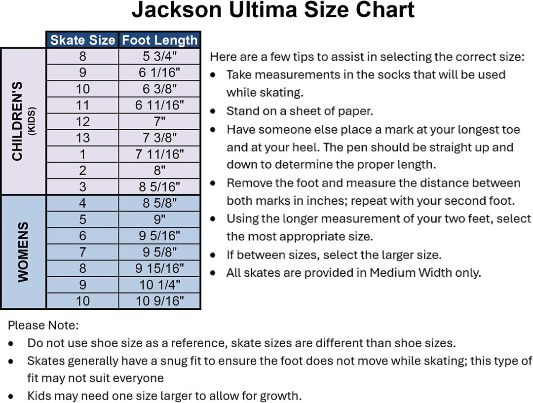Jackson Ultima - Jackson Classic 500 Boot with Mark II Blade, Moderate Support Figure Skates for Wom