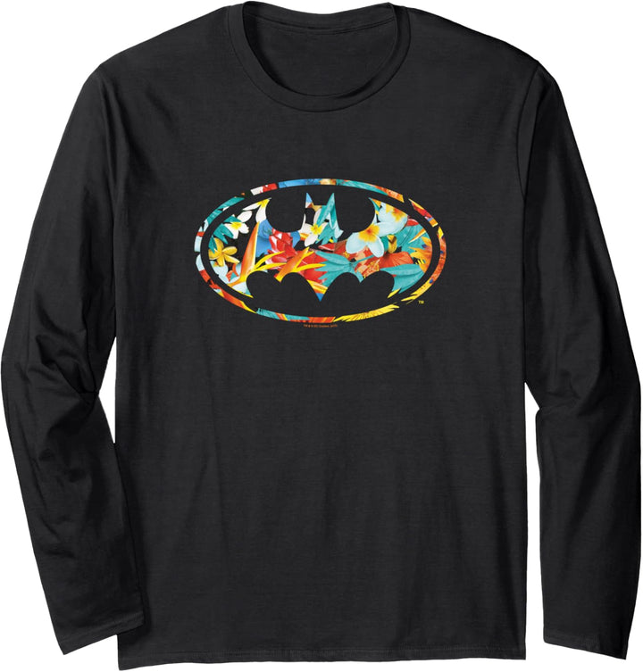 Batman Hawaiian Bat Langarmshirt