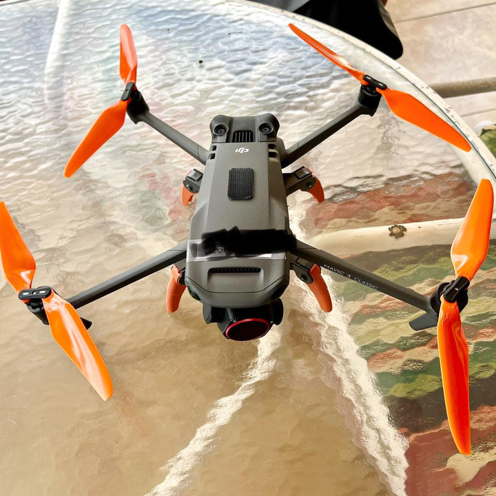 Master Airscrew Stealth Propeller kompatibel mit DJI Mavic 3 - Orange, 4 Stück, Orange