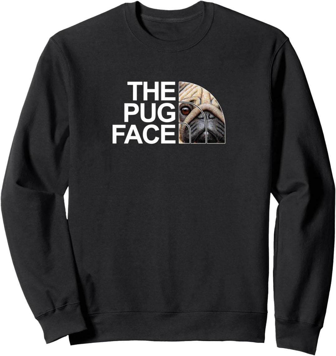 Lustiger Mops Sweatshirt