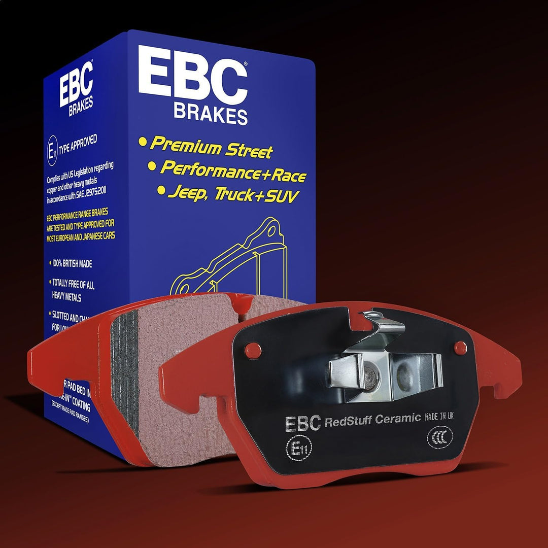 EBC Brakes DP31988C Redstuff Keramik-Bremsbelag mit niedrigem Staubstand