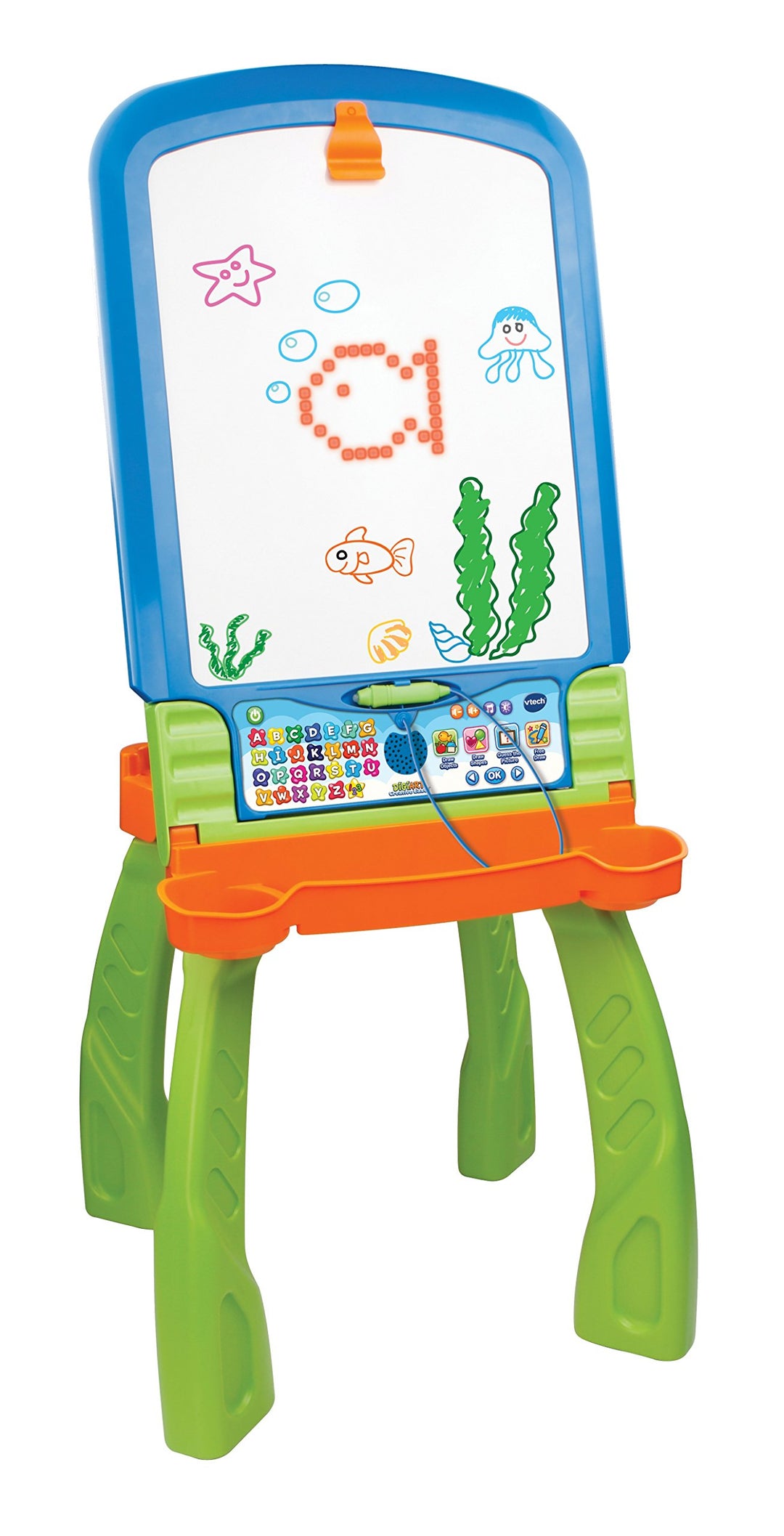 VTech 193505 Magi 3-in-1 interaktive Staffelei, gemischt, grün, grün