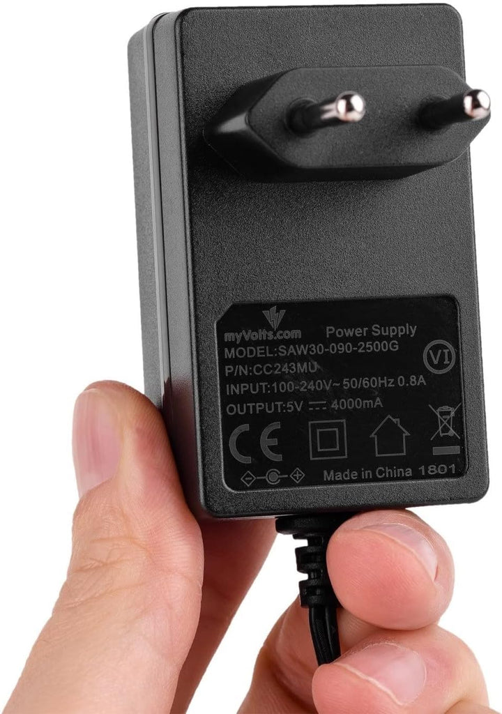 MyVolts 5V EU-Netzteil kompatibel mit Marantz PMD-222 Recorder Standard, Standard