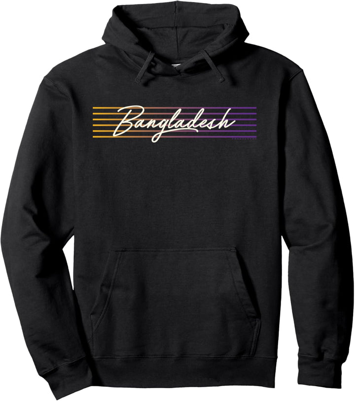 Bangladesh Retro Stil Bangladesch Pullover Hoodie
