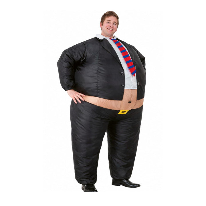 AirSuit® Aufblasbares Kostüm Big Boss | Ausgefallenes Auflbaskostüm | Premium Qualität | Grösse Erwa