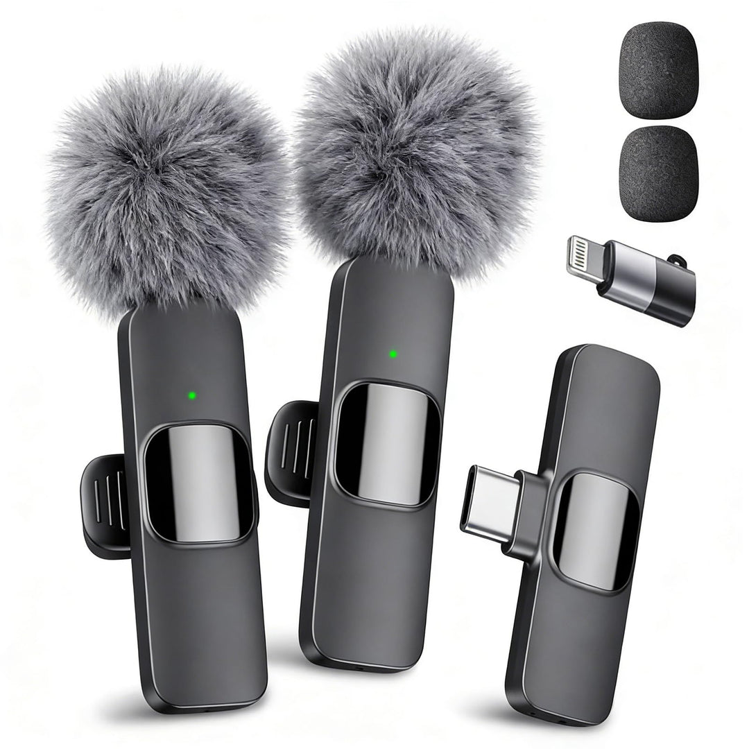 YRF Mikrofon für iPhone Android, mikrofon Handy, mini mic ansteckmikrofon