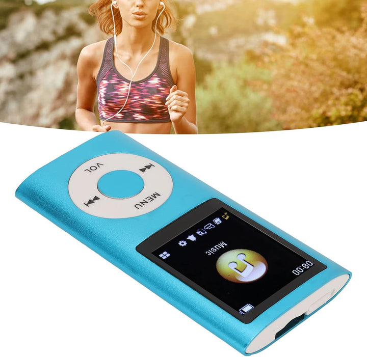 MP3-Player, Musik-Player mit 1,8-Zoll-LCD-Bildschirm, USB-Anschluss, Schlanker, Klassischer Digitale