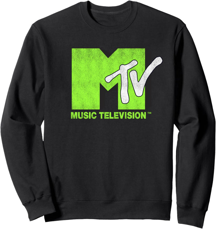 MTV Green Logo Sweatshirt