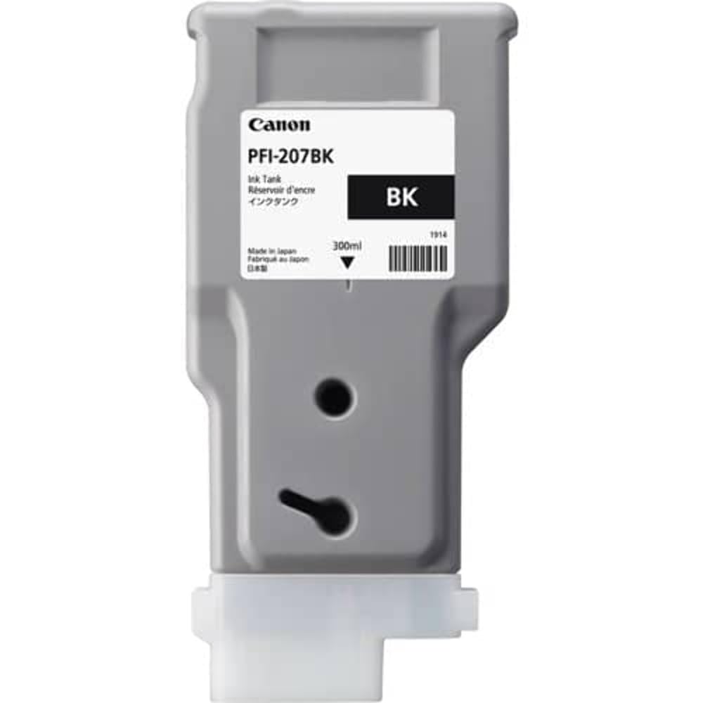 CANON PFI-207BK Tinte schwarz Standardkapazität 300ml 1er-Pack