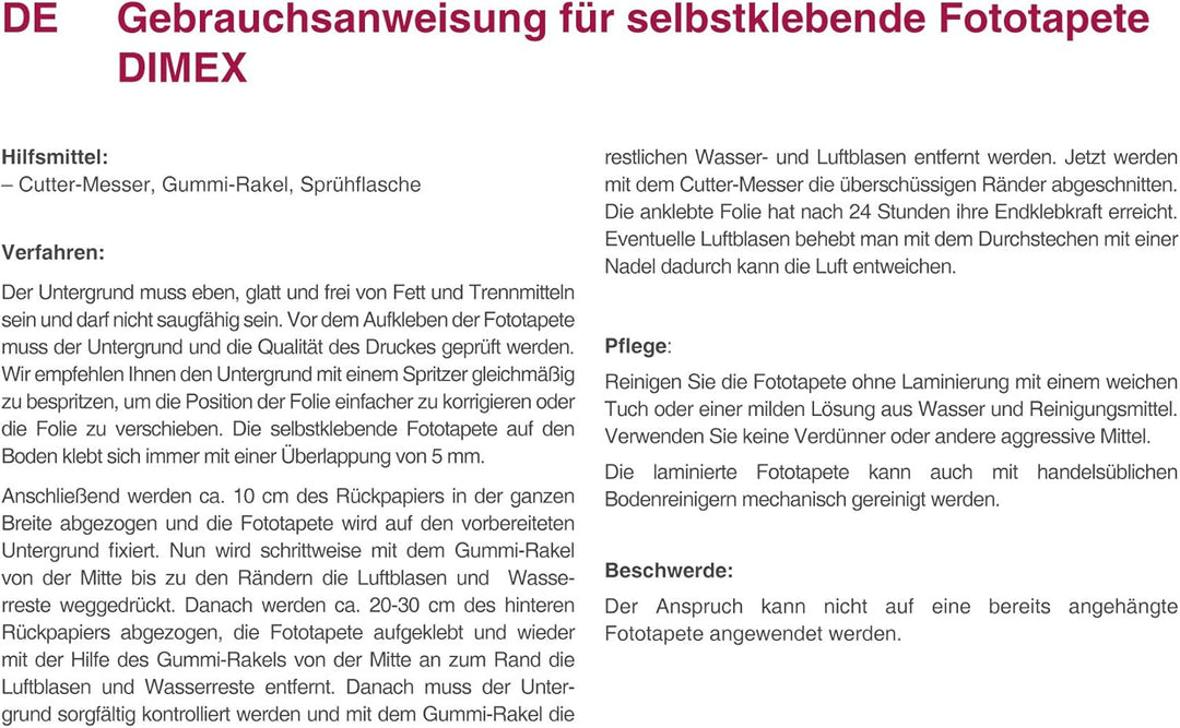 Dimex Küchenrückwand Folie selbstklebend ROTER KRISTALL | Klebefolie - Dekofolie - Spritzschutz für