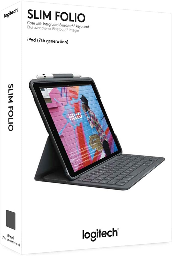 Logitech Slim Folio für iPad (7., 8. und 9. Generation)