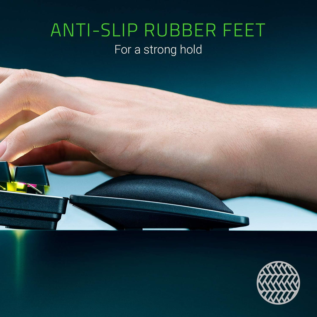 Razer Wrist Rest - Ergonomische Handballenauflage für Gaming Tastaturen im Full-Size-Format (Polster