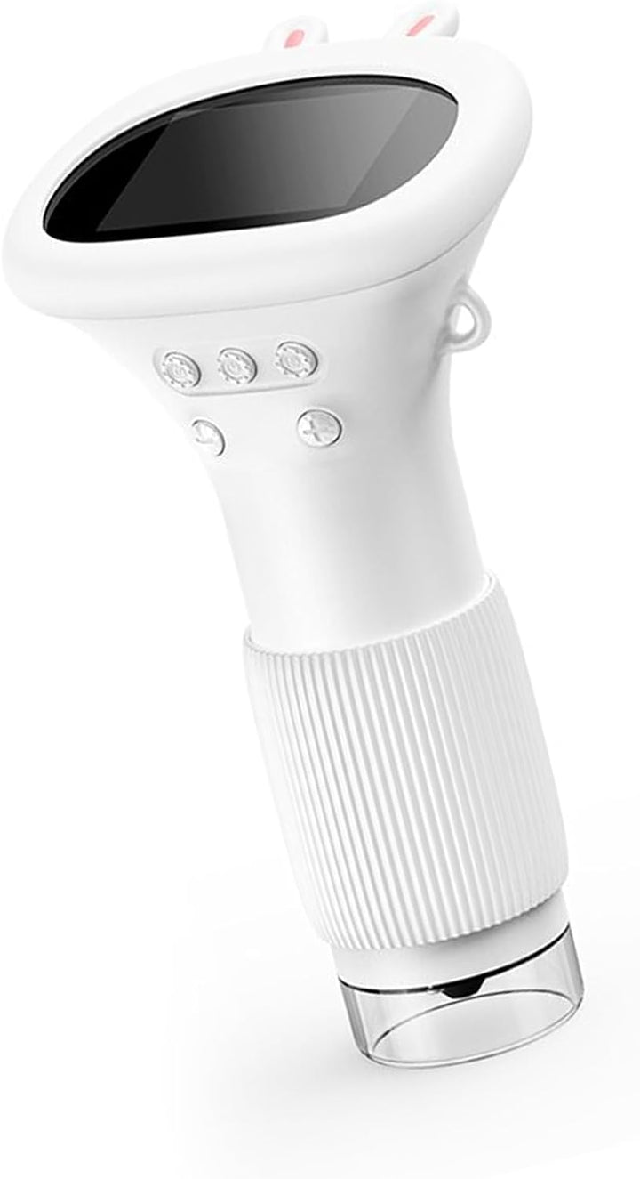 Mikroskop, Handheldmikroskop 2MP 2 Zoll -Bildschirm mit Einstellbaren 8 LEDs für Insektenfedernhaare