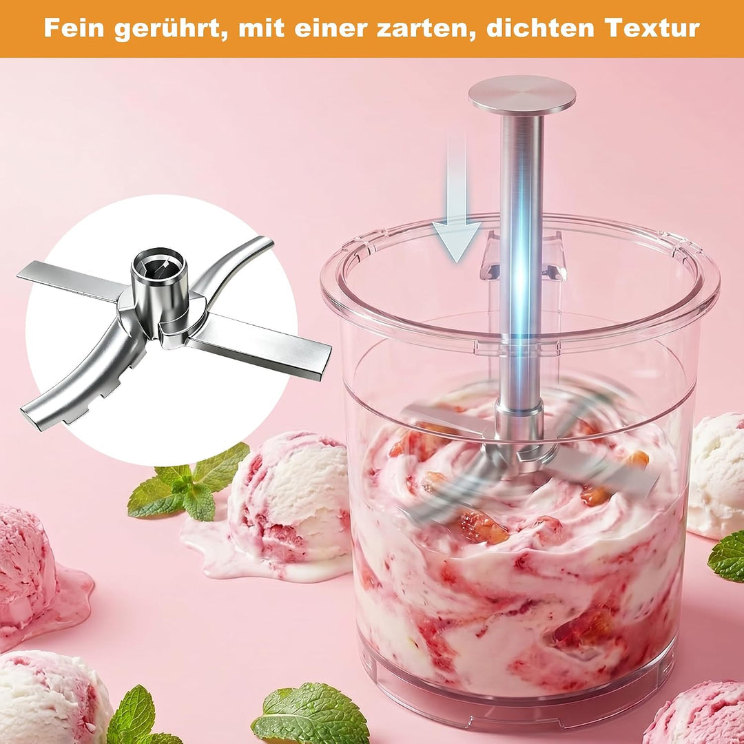 ROTTOGOON Eismaschine mit Mix In Funktion