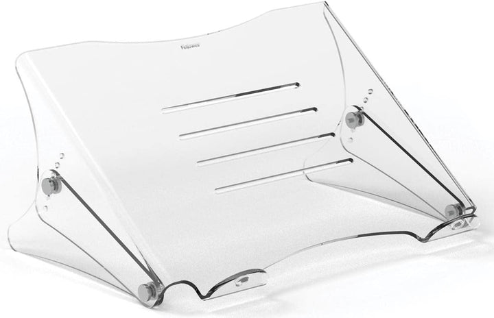 Fellowes Clarity Laptopständer, höhenverstellbar, transparent, Laptopständer