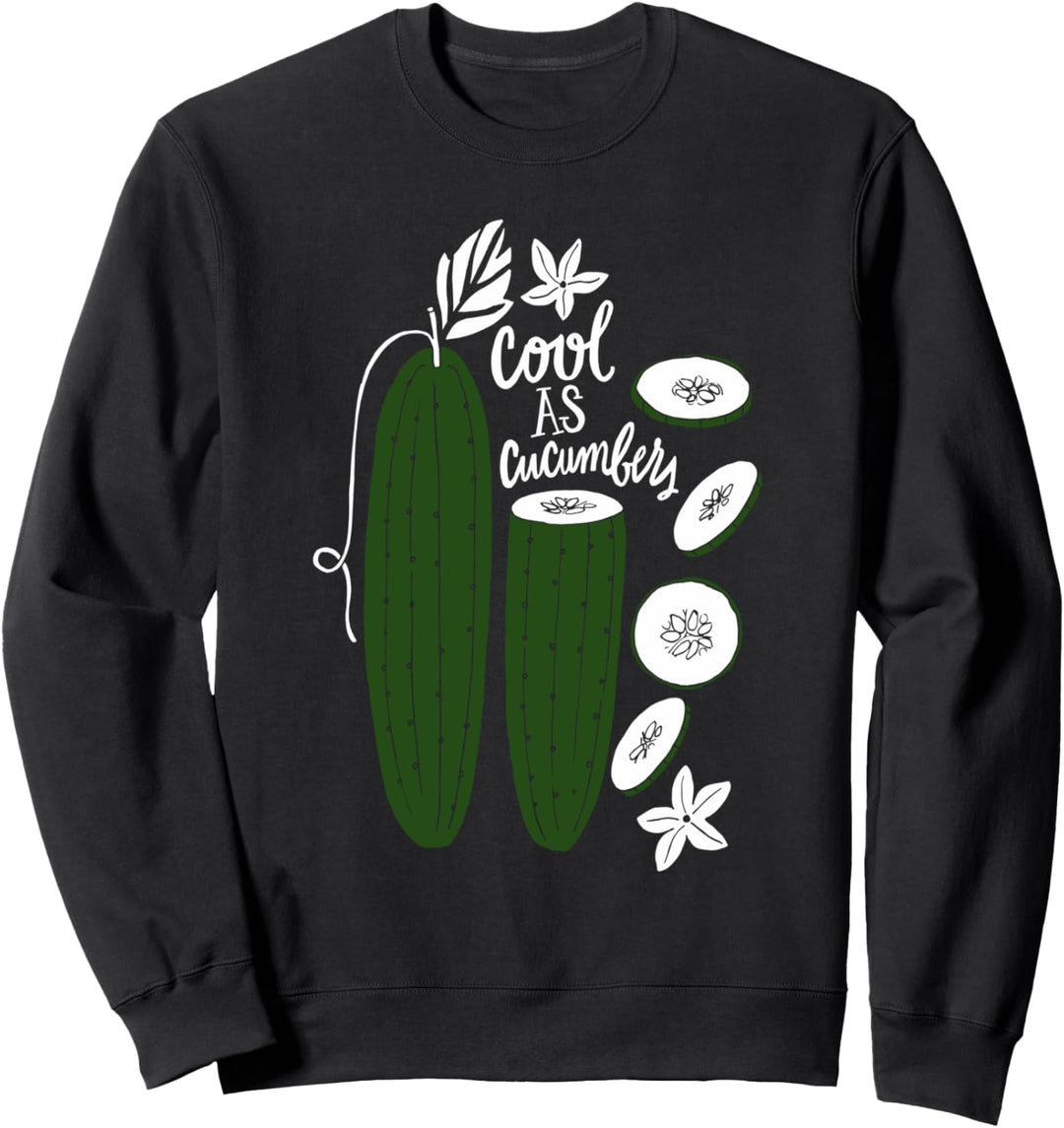 Cucumbers Gurken - Vegan Kleidung by The Dharma Store Sweatshirt