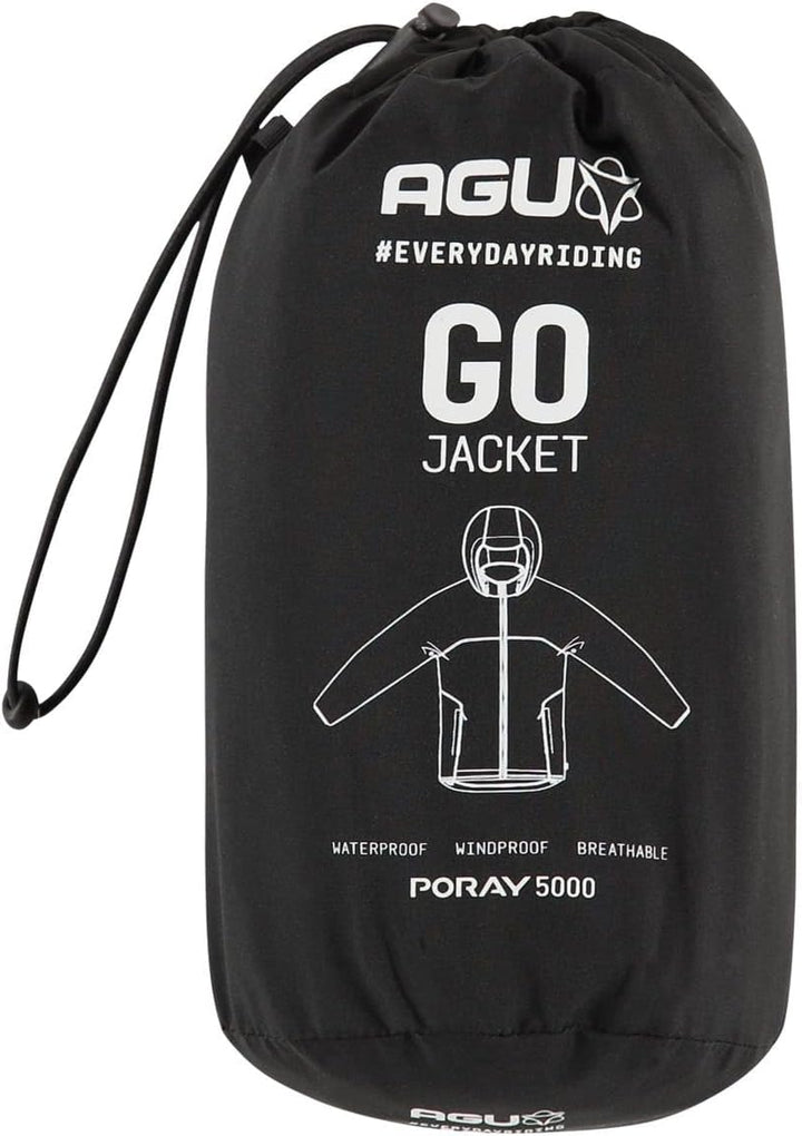 AGU Regenjacke Damen &amp; Herren Go Essential, Fahrradjacke Wasserdicht &amp; Winddicht, Atmungsaktiv, Refl
