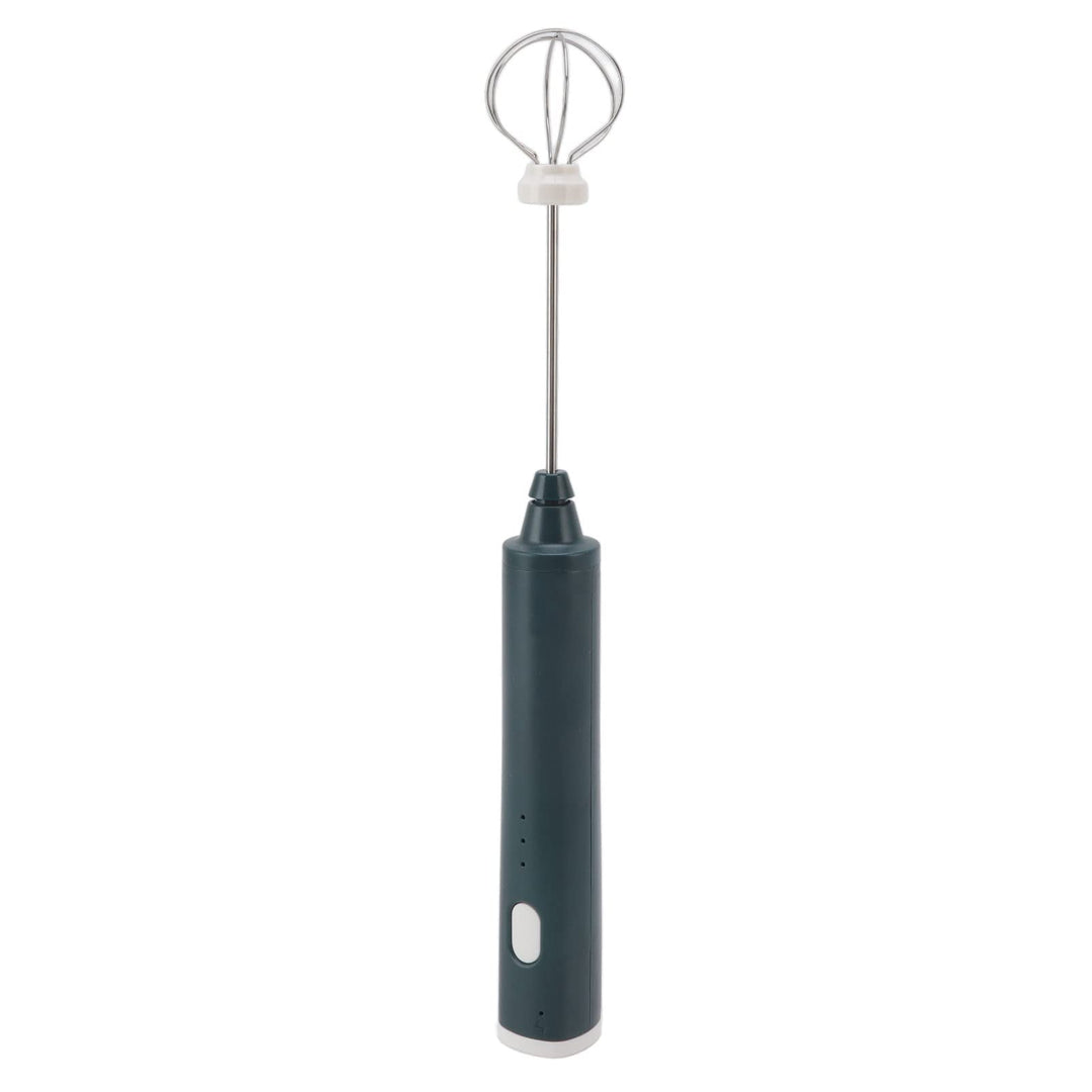 Elektrischer Mini-Stabmixer, Kabelloser Elektrischer Schneebesen mit Wiederaufladbarem USB und 2 Sch