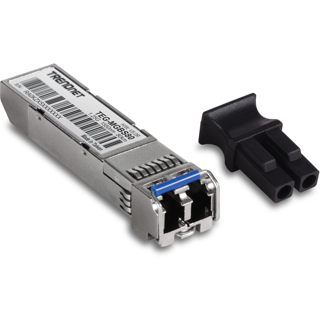 TRENDnet Mini-GBIC Single-Mode LC Modul, Verbindung mit einem Standard Mini-GBIC Steckplatz, Bis zu