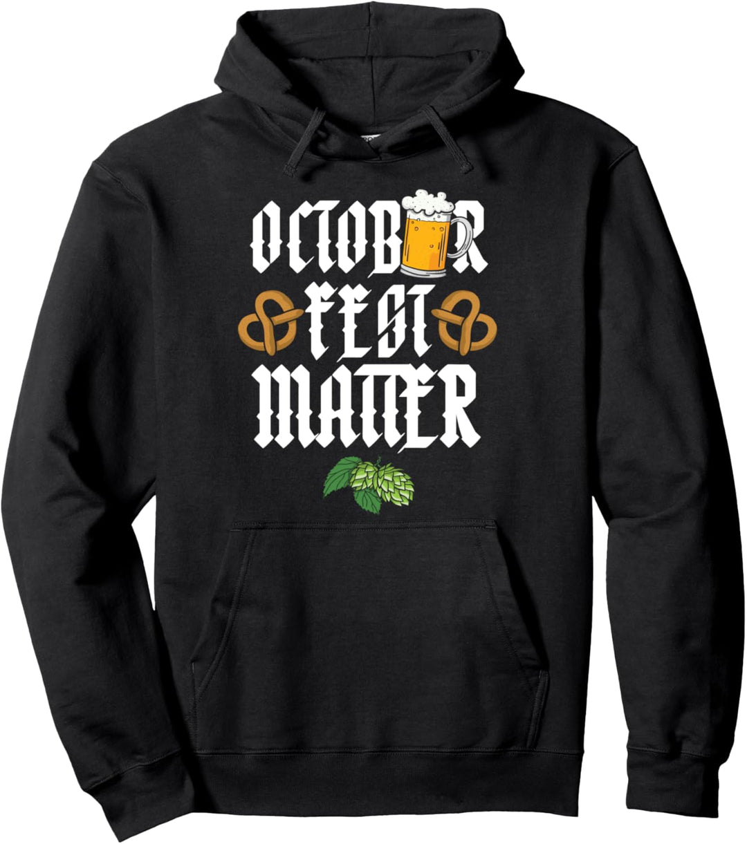 oktoberfest beerfest bayerisches fest bier brezel Pullover Hoodie