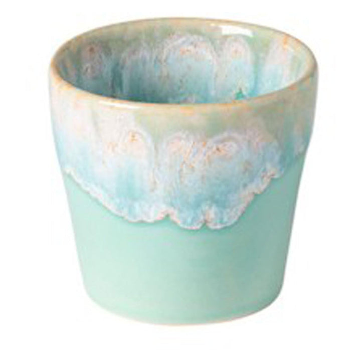Grestel - Produtos Ceramicos, S.A. Costa Nova »Grespresso« Espresso-Obere, aqua, ø: 67 mm, 6 Stück,