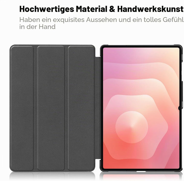GIOPUEY Hülle Kompatibel mit Samsung Galaxy Tab S11 Ultra 14.6 2025, Flip Case [Bracket-Funktion] 36